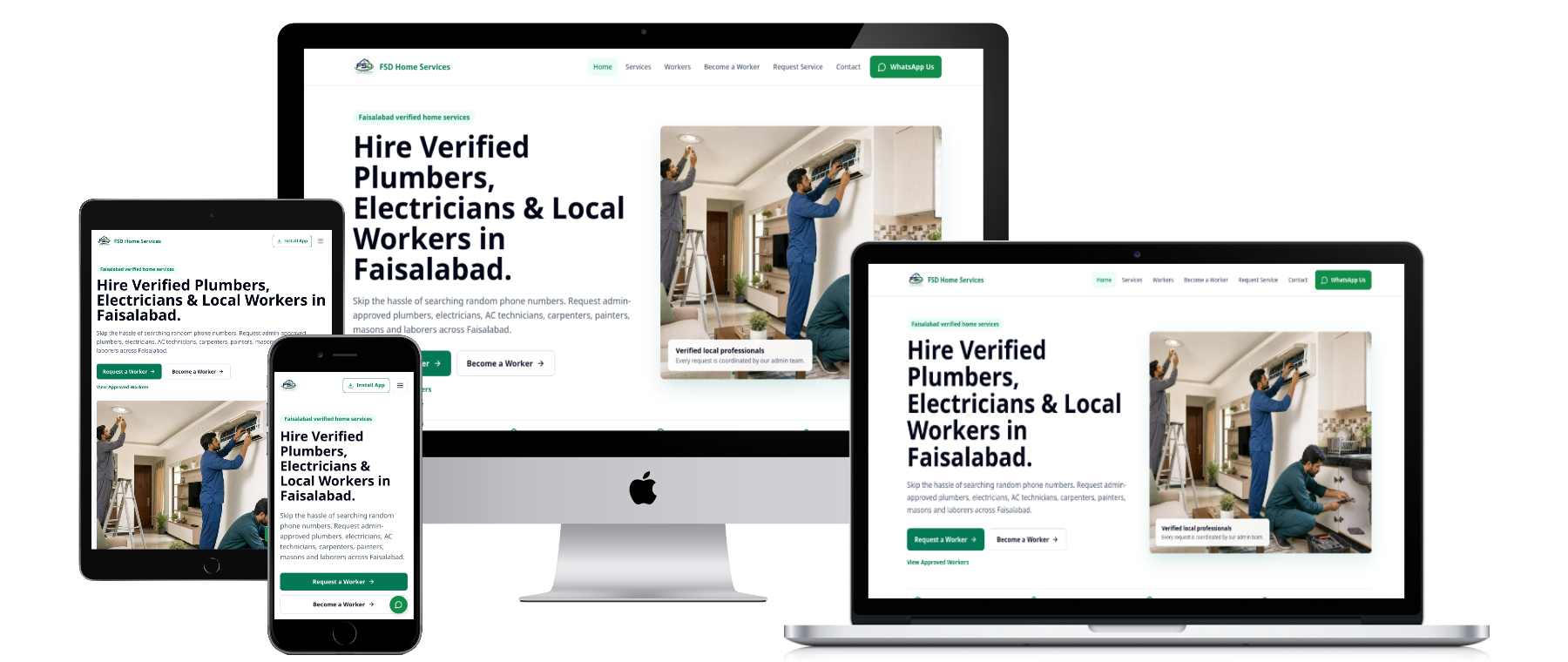 Business Service Website